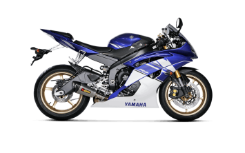 Akrapovic Slip-on Line Titanium Einddemper zonder E-keur Yamaha YZF-R6 2010 > 2025
